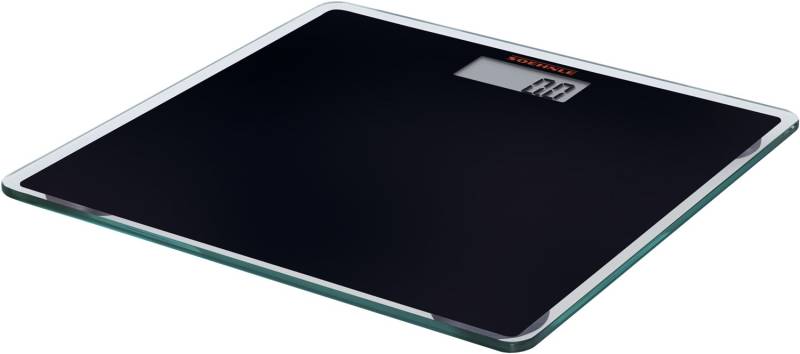 Slimdesign Black Personenwaage schwarz von Soehnle