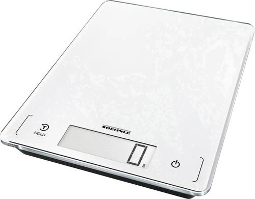 Soehnle KWD Page Profi 300 Digitale Küchenwaage Wägebereich (max.)=20kg Weiß von Soehnle