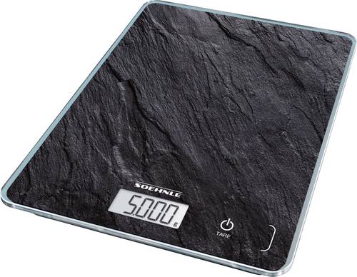 Soehnle Page Compact 300 Slate Digitale Küchenwaage digital Anthrazit von Soehnle