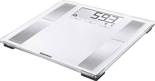 Soehnle Shape Sense Connect 100 Analysewaage Wägebereich (max.)=180kg Grau, Metall Mit Bluetooth von Soehnle