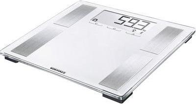 Soehnle Shape Sense Connect 100 Elektronische Personenwaage Rechteck Silber (63872) von Soehnle
