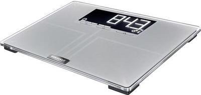 Soehnle Shape Sense Connect 200 Elektronische Personenwaage Rechteck Silber (63873) von Soehnle