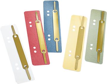 Heftstreifen sortiert/kurz Karton Metalldeckleiste (3039) von Soennecken
