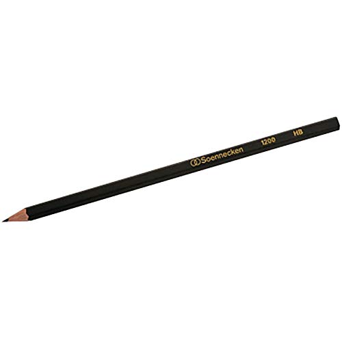 Soennecken Bleistift 1200 HB lackiert grau 12 St./Pack. von Soennecken