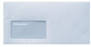Soennecken Briefumschlag 1334 DL 75g mF sk weiß 25 St./Pack 327666401 Soennecken Briefumschlag 1334 DL 75g mF sk weiß 25 St./Pack 327666401 von Soennecken