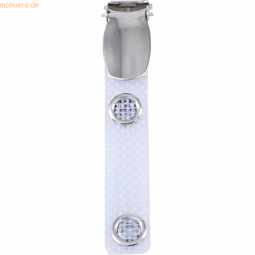 Soennecken Ersatzclip Namensschild 5523 Metall/Gewebe 25 Stück Soennecken Ersatzclip Namensschild 5523 Metall/Gewebe 25 Stück von Soennecken