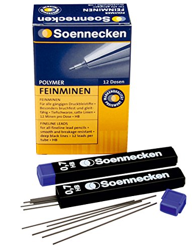 Soennecken Feinmine 3022 0,7mm HB 12 St./Pack. von Soennecken