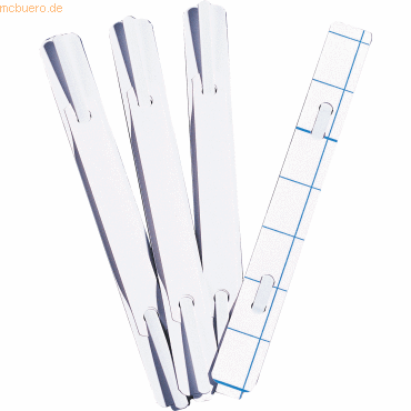Soennecken Heftstreifen 2x15cm selbstklebend weiß 100 Stück von Soennecken