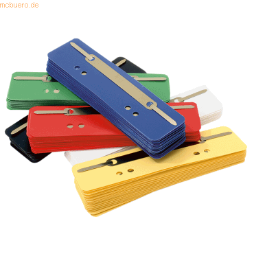 Soennecken Heftstreifen 3184 PP Metalldeckl. dunkelblau 25 Stück von Soennecken
