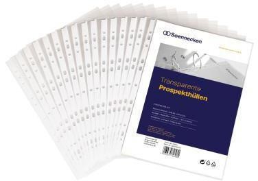 Soennecken Prospekthülle 1603 DIN A4 PP oben offen tr 100St. 126073800 Soennecken Prospekthülle 1603 DIN A4 PP oben offen tr 100St. 126073800 von Soennecken