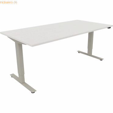 Soennecken Sitz-/Stehtisch T-Kufe klappbar B1800xT900xH625-1285 silber Soennecken Sitz-/Stehtisch T-Kufe klappbar B1800xT900xH625-1285 silber von Soennecken