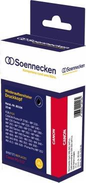 Soennecken Tintenpatrone 80164 wie Canon PG512 schwarz (80164) von Soennecken