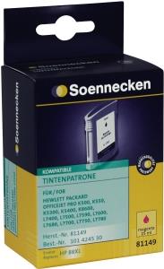 Soennecken Tintenpatrone 81149 wie HP C9392AE 88XL magenta (81149) von Soennecken