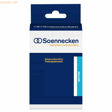 Soennecken Tintenpatrone 84150 wie Brother LC123BK schwarz von Soennecken