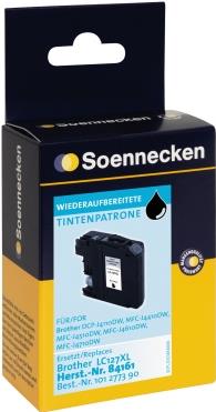 Soennecken Tintenpatrone 84161 wie Brother LC127XLBK schwarz (84161) von Soennecken