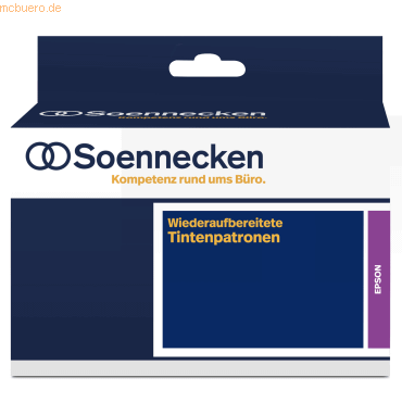 Soennecken Tintenpatrone 84325 wie Epson C13T02W64010 502XL 4 Stück Soennecken Tintenpatrone 84325 wie Epson C13T02W64010 502XL 4 Stück von Soennecken
