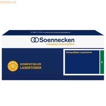 Soennecken Toner 81081 wie HP CE321A 128A cyan von Soennecken