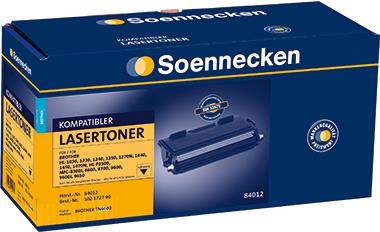 Soennecken Toner 84012 wie Brother TN6600 schwarz (84012) von Soennecken