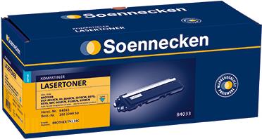 Soennecken Toner 84033 wie Brother TN230C cyan (84033) von Soennecken