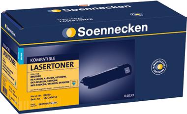 Soennecken Toner 84039 wie Brother TN325C cyan (84039) von Soennecken