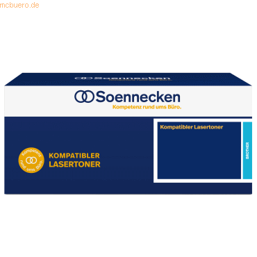 Soennecken Toner 84084 wie Brother TN247C cyan Soennecken Toner 84084 wie Brother TN247C cyan von Soennecken