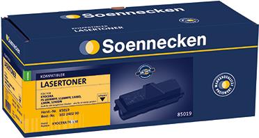 Soennecken Toner 85019 wie Kyocera TK130 schwarz (85019) von Soennecken