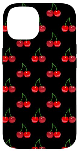 Hülle für iPhone 14 Niedliche rote und schwarze Kirschen Rockabilly Cherry von Sofie Nari