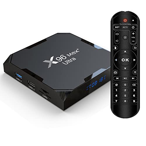 Sofobod X96 MAX+ Ultra TV Box Aufgerüstete Android 11.0 TV Box mit 4GB RAM 32GB ROM 2.4/5.0G dual WiFi, H.265, VP9 Decoding HD 4K BT Set top Box:X96 MAX+ 432 Sofobod X96 MAX+ Ultra TV Box Aufgerüstete Android 11.0 TV Box mit 4GB RAM 32GB ROM 2.4/5.0G dual WiFi, H.265, VP9 Decoding HD 4K BT Set top Box:X96 MAX+ 432 von Sofobod