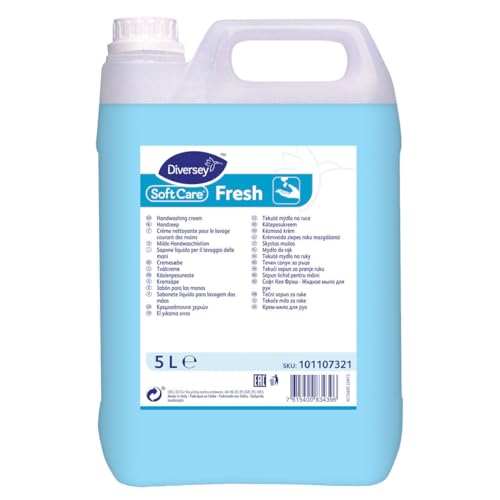 Soft Care 6973000 Star Seife, Handwaschlotion, Kanister, 5 L, Blau schimmernd von Soft Care