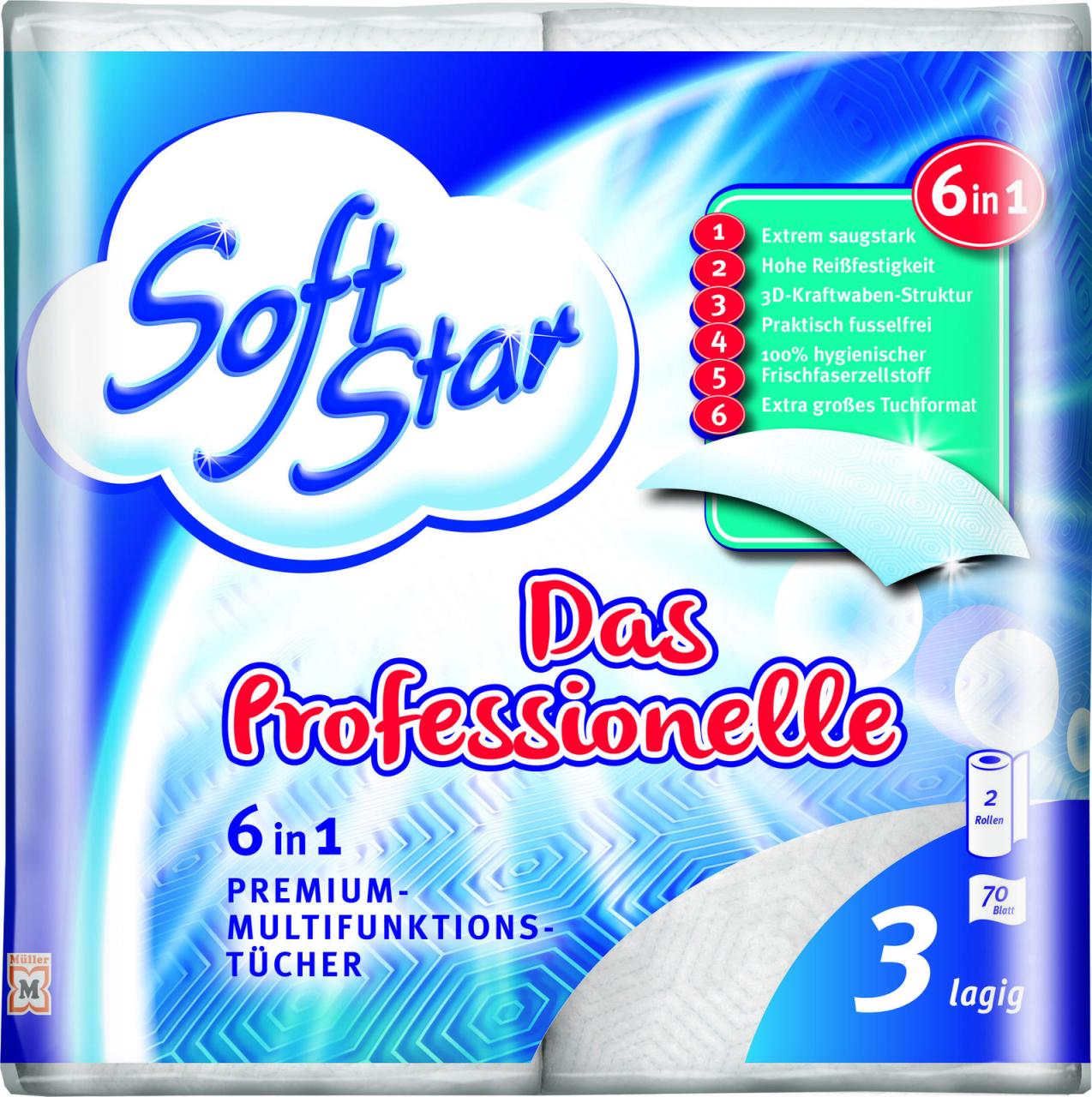 Soft Star Küchenrollen 3-lagig von Soft Star