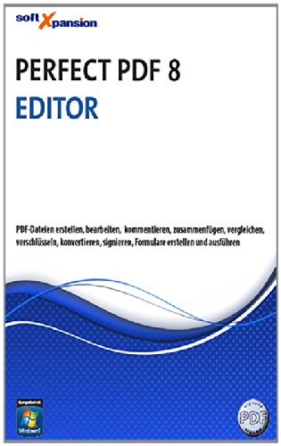 Perfect PDF 8 Editor [Download] von Soft Xpansion