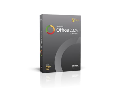 SoftMaker Office Pro kompatibel mit Windows & Mac für 5 Geräte desselben Haushalts SoftMaker Office Pro kompatibel mit Windows & Mac für 5 Geräte desselben Haushalts von SoftMaker