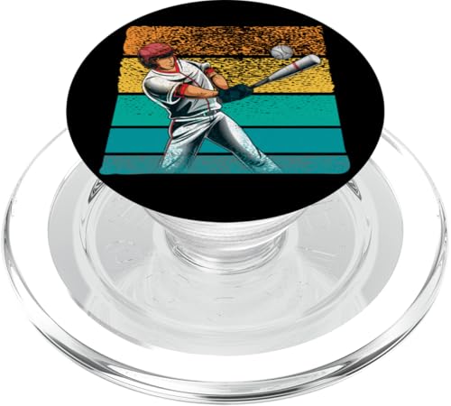 Baseball Softball Baseballspieler PopSockets PopGrip für MagSafe von Softball Baseball Zubehör Sport Geschenke Shirts