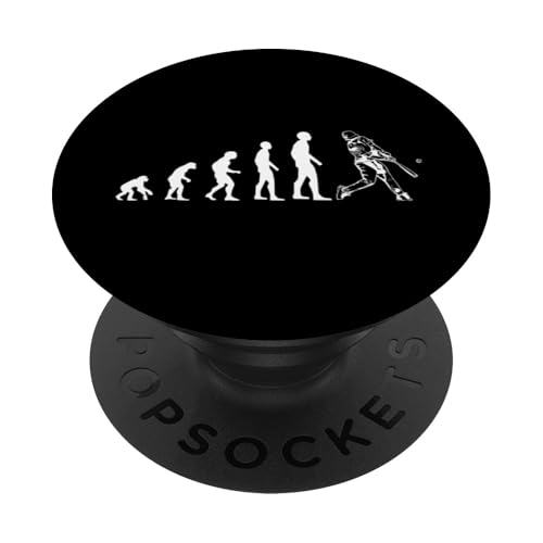 Baseball Softball EVOLUTION Baseballspieler PopSockets Klebender PopGrip von Softball Baseball Zubehör Sport Geschenke Shirts