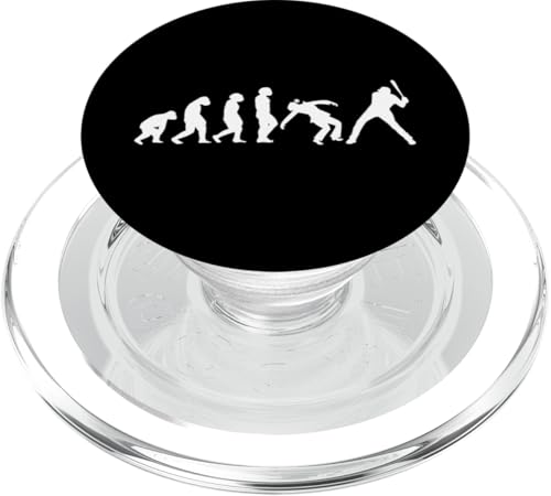 Baseball Softball EVOLUTION Baseballspieler PopSockets PopGrip für MagSafe von Softball Baseball Zubehör Sport Geschenke Shirts