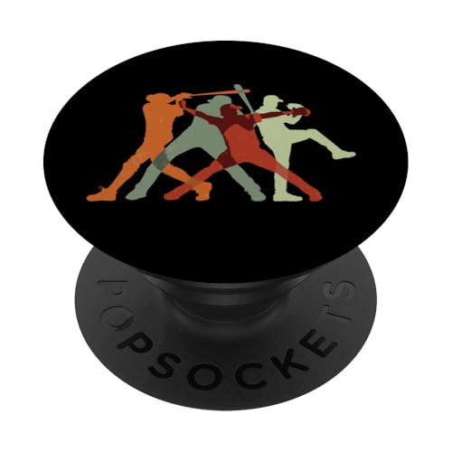 Baseball Softball Mannschaft Baseballspieler PopSockets Klebender PopGrip von Softball Baseball Zubehör Sport Geschenke Shirts