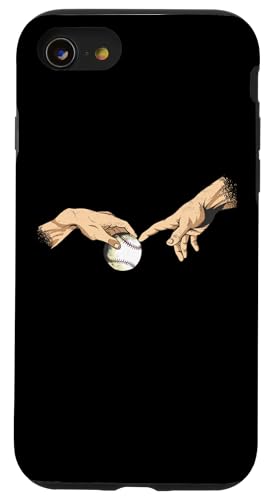 Baseball Softball Michelangelo Baseballspieler Hülle für iPhone SE (2020) / 7 / 8 von Softball Baseball Zubehör Sport Geschenke Shirts