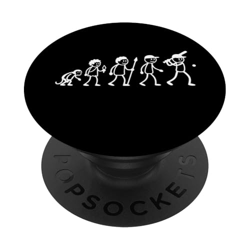 Baseball Softball Strichmänchen Baseballspieler Baseball PopSockets Klebender PopGrip von Softball Baseball Zubehör Sport Geschenke Shirts