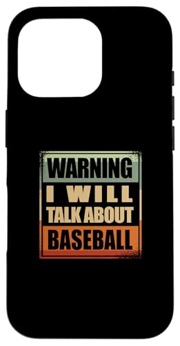 Baseball Softball TALK ABOUT Baseball Baseballspieler Hülle für iPhone 16 Pro Baseball Softball TALK ABOUT Baseball Baseballspieler Hülle für iPhone 16 Pro von Softball Baseball Zubehör Sport Geschenke Shirts