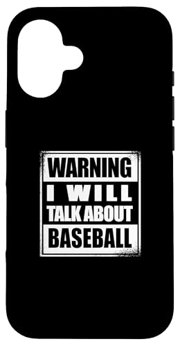 Baseball Softball TALK ABOUT Baseball Baseballspieler Hülle für iPhone 16 Baseball Softball TALK ABOUT Baseball Baseballspieler Hülle für iPhone 16 von Softball Baseball Zubehör Sport Geschenke Shirts