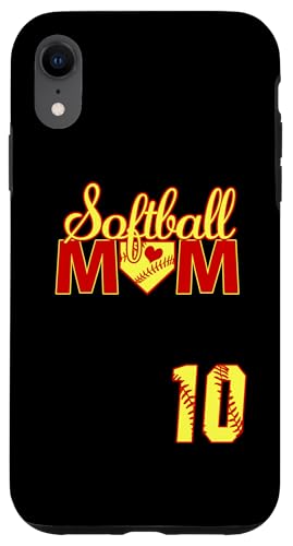 Softball Mama Muttertag #10 Fastpitch Jersey Nummer 10 Hülle für iPhone XR Softball Mama Muttertag #10 Fastpitch Jersey Nummer 10 Hülle für iPhone XR von Softball Mom Mother's Day Fastpitch Jersey Gifts