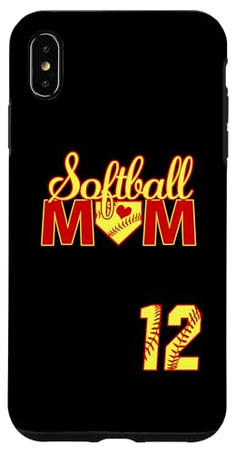 Softball Mama Muttertag #12 Fastpitch Jersey Nummer 12 Hülle für iPhone XS Max Softball Mama Muttertag #12 Fastpitch Jersey Nummer 12 Hülle für iPhone XS Max von Softball Mom Mother's Day Fastpitch Jersey Gifts