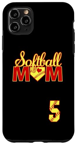 Softball Mama Muttertag #5 Fastpitch Jersey Nummer 5 Hülle für iPhone 11 Pro Max Softball Mama Muttertag #5 Fastpitch Jersey Nummer 5 Hülle für iPhone 11 Pro Max von Softball Mom Mother's Day Fastpitch Jersey Gifts