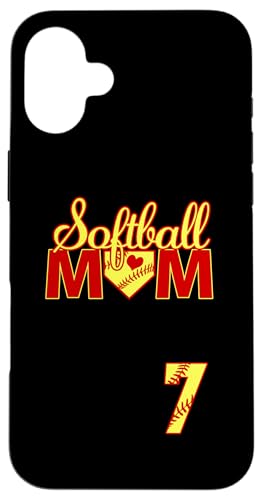 Softball Mama Muttertag #7 Fastpitch Trikot Nummer 7 Hülle für iPhone 16 Plus Softball Mama Muttertag #7 Fastpitch Trikot Nummer 7 Hülle für iPhone 16 Plus von Softball Mom Mother's Day Fastpitch Jersey Gifts