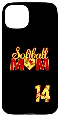 Softball Mutter Muttertag #14 Fastpitch Trikot Nummer 14 Hülle für iPhone 15 Plus Softball Mutter Muttertag #14 Fastpitch Trikot Nummer 14 Hülle für iPhone 15 Plus von Softball Mom Mother's Day Fastpitch Jersey Gifts