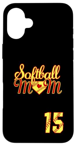 Softball Mutter Muttertag #15 Fastpitch Player Trikot Hülle für iPhone 16 Plus Softball Mutter Muttertag #15 Fastpitch Player Trikot Hülle für iPhone 16 Plus von Softball Mom Mother's Day Fastpitch Jersey Gifts