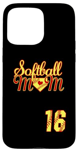 Softball Mutter Muttertag #16 Fastpitch Player Trikot Hülle für iPhone 15 Pro Max Softball Mutter Muttertag #16 Fastpitch Player Trikot Hülle für iPhone 15 Pro Max von Softball Mom Mother's Day Fastpitch Jersey Gifts