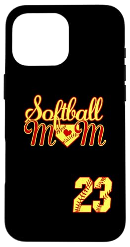 Softball Mutter Muttertag #23 Fastpitch Player Trikot Hülle für iPhone 16 Pro Max Softball Mutter Muttertag #23 Fastpitch Player Trikot Hülle für iPhone 16 Pro Max von Softball Mom Mother's Day Fastpitch Jersey Gifts