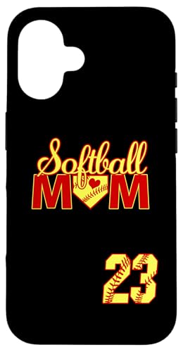 Softball Mutter Muttertag #23 Fastpitch Trikot Nummer 23 Hülle für iPhone 16 Softball Mutter Muttertag #23 Fastpitch Trikot Nummer 23 Hülle für iPhone 16 von Softball Mom Mother's Day Fastpitch Jersey Gifts