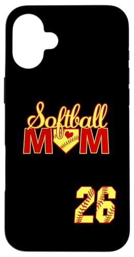 Softball Mutter Muttertag #26 Fastpitch Trikot Nummer 26 Hülle für iPhone 16 Plus Softball Mutter Muttertag #26 Fastpitch Trikot Nummer 26 Hülle für iPhone 16 Plus von Softball Mom Mother's Day Fastpitch Jersey Gifts